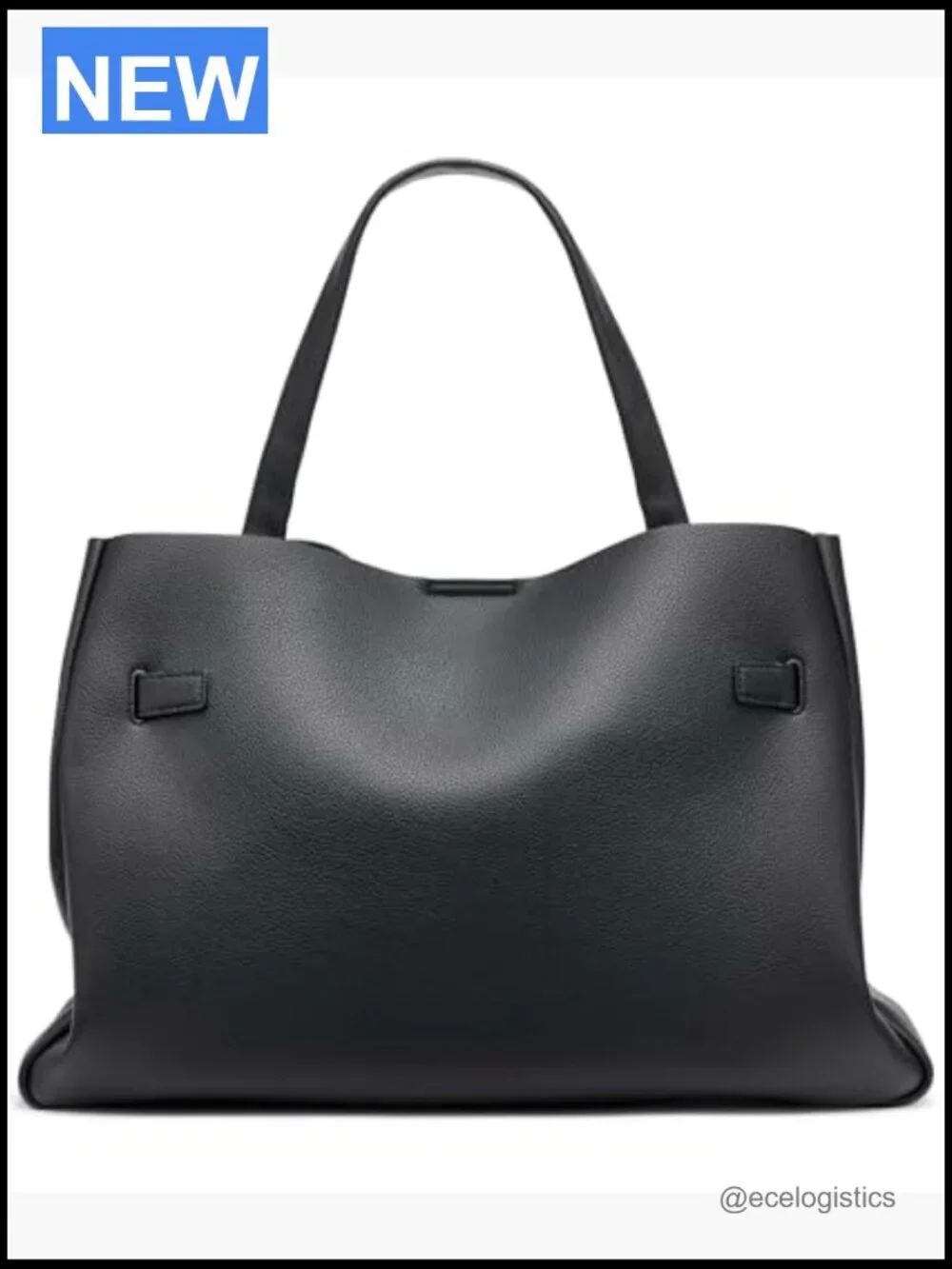 Large Slouchy Satchel with Top Handle, Faux Leather, Zipper Closure